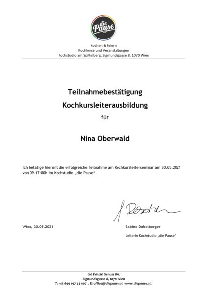 Nina Oberwald – Kindergesundheitstrainerin